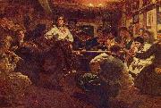 Ilya Repin Party Spain oil painting artist